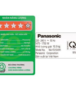 Máy Giặt Panasonic 10.5 Kg Na Fd10vr1bv 10