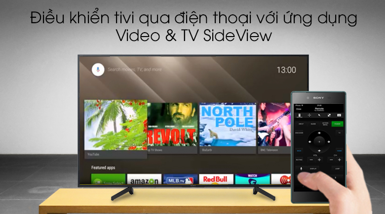 Android Tivi Sony 4K 49 inch KD-49X8000G