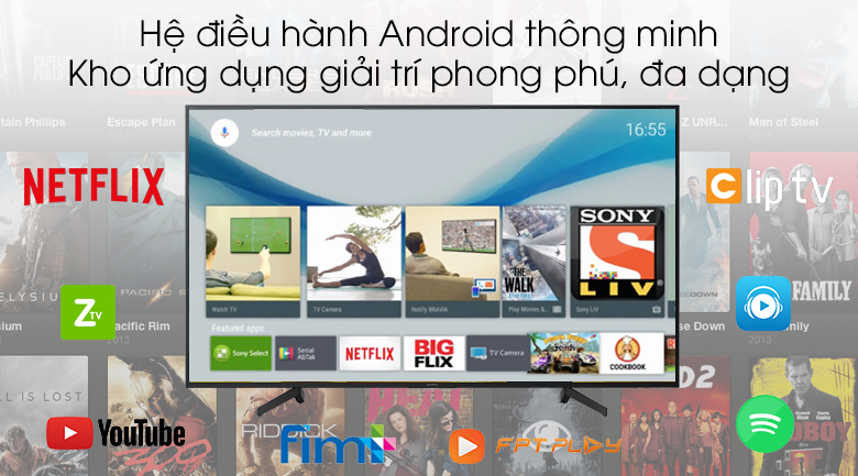 Android Tivi Sony 4K 49 inch KD-49X8000G Android Tivi Sony 4K 49 inch KD-49X8000G