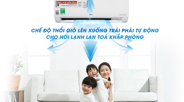 Điều Hòa 2 chiều LG Inverter 1.5 HP B13END Điều Hòa 2 chiều LG Inverter 1.5 HP B13END