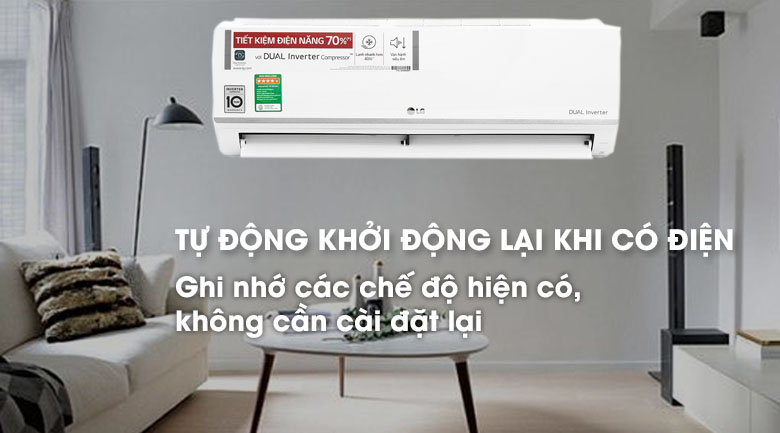 Điều hòa LG Inverter 1 HP V10ENW Điều hòa LG Inverter 1 HP V10ENW