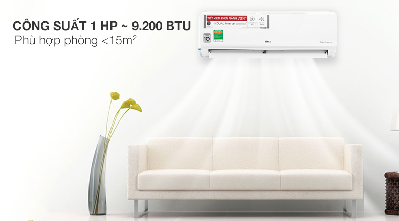 Điều hòa LG Inverter 1 HP V10ENW Điều hòa LG Inverter 1 HP V10ENW