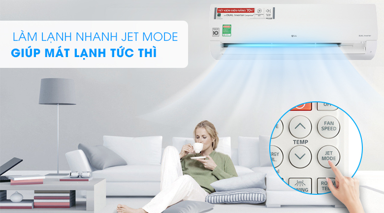 Điều Hòa LG Inverter 2.5 HP V24ENF Điều Hòa LG Inverter 2.5 HP V24ENF