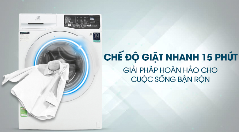 Máy giặt Electrolux Inverter 8 kg EWF8025CQWA Máy giặt Electrolux Inverter 8 kg EWF8025CQWA