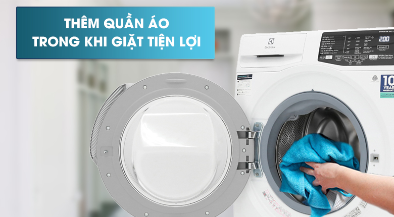 Máy giặt Electrolux Inverter 8 kg EWF8025CQWA Máy giặt Electrolux Inverter 8 kg EWF8025CQWA