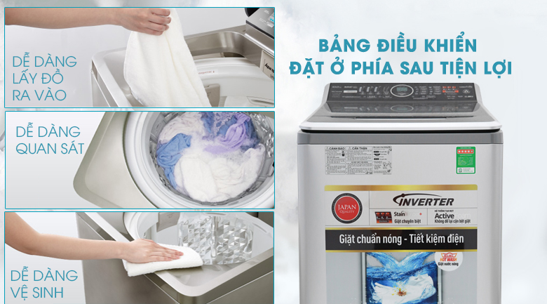 Máy giặt Panasonic 10 Kg NA-FS10V7LRV Máy giặt Panasonic 10 Kg NA-FS10V7LRV