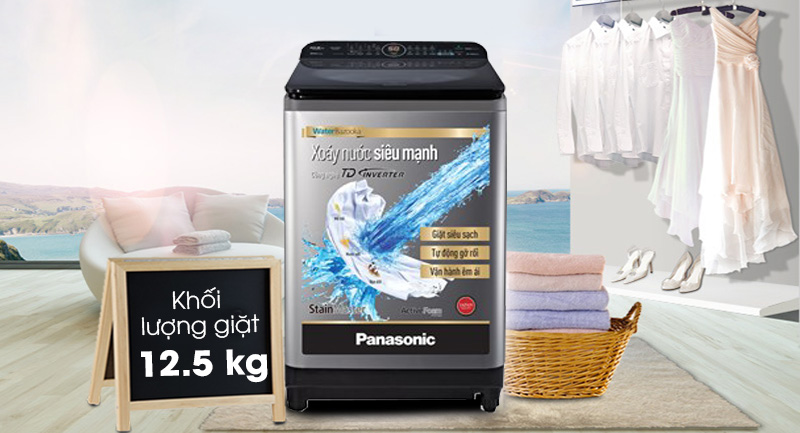 Máy giặt Panasonic 12.5 Kg NA-FD12XR1LV Máy giặt Panasonic 12.5 Kg NA-FD12XR1LV