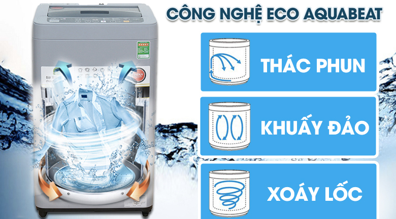 Máy giặt Panasonic 7 kg NA-F70VS9GRV Máy giặt Panasonic 7 kg NA-F70VS9GRV