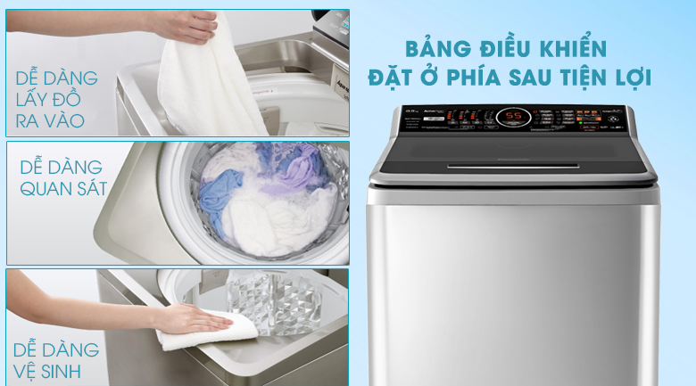 Máy giặt Panasonic 9.5 kg NA-FS95V7LMX Máy giặt Panasonic 9.5 kg NA-FS95V7LMX