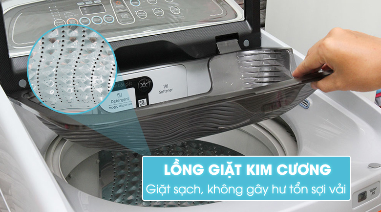 Máy giặt Samsung 9 kg WA90J5710SG/SV Máy giặt Samsung 9 kg WA90J5710SG/SV