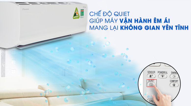 Máy lạnh 2 chiều Daikin Inverter 1.5 HP FTHF35RAVMV Máy lạnh 2 chiều Daikin Inverter 1.5 HP FTHF35RAVMV