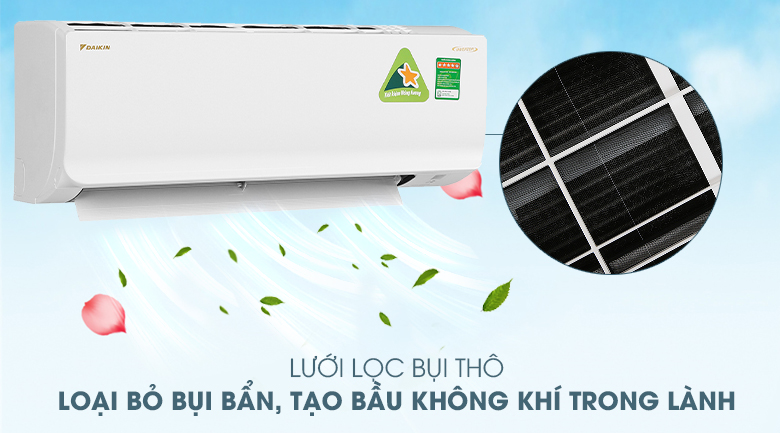 Máy lạnh Daikin Inverter 1 HP ATKA25UAVMV Máy lạnh Daikin Inverter 1 HP ATKA25UAVMV