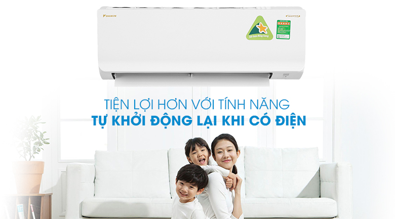 Máy lạnh Daikin Inverter 1 HP ATKA25UAVMV Máy lạnh Daikin Inverter 1 HP ATKA25UAVMV