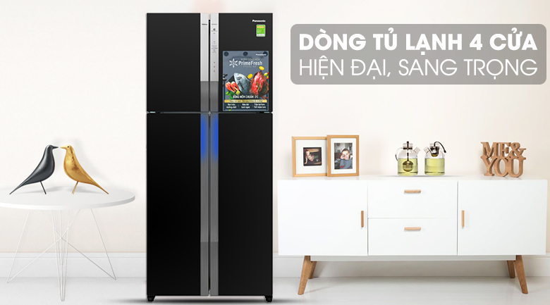 Tủ lạnh 4 cánh Inverter Panasonic NR-DZ600GXVN 550 Lít Tủ lạnh 4 cánh Inverter Panasonic NR-DZ600GXVN 550 Lít