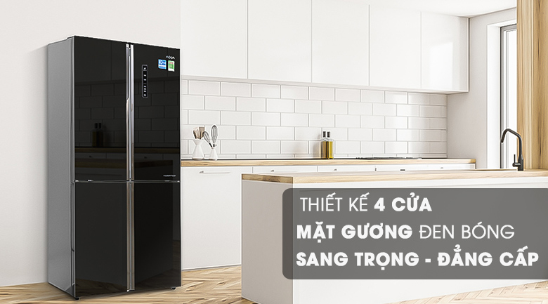 Tủ lạnh Aqua Inverter 456 lít AQR-IG525AM GB Tủ lạnh Aqua Inverter 456 lít AQR-IG525AM GB