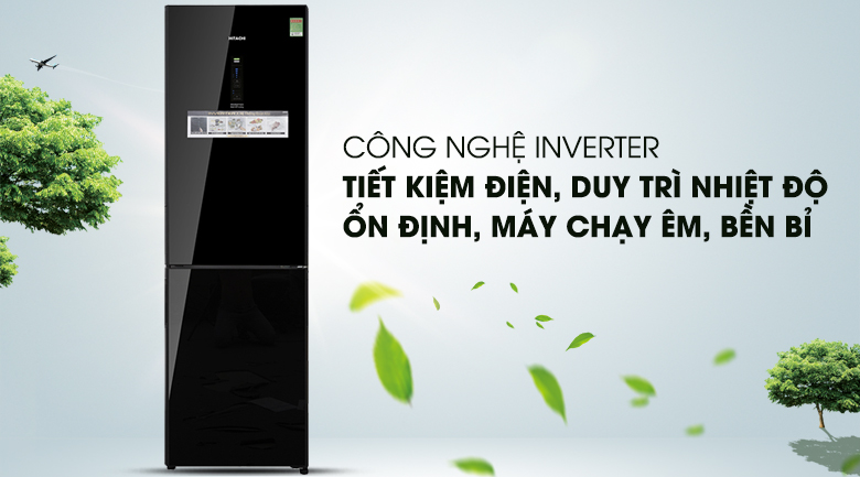 Tủ lạnh Hitachi Inverter 320 lít BG410PGV6X (GBK) Tủ lạnh Hitachi Inverter 320 lít BG410PGV6X (GBK)