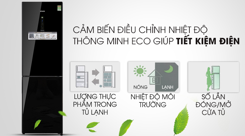 Tủ lạnh Hitachi Inverter 320 lít BG410PGV6X (GBK) Tủ lạnh Hitachi Inverter 320 lít BG410PGV6X (GBK)