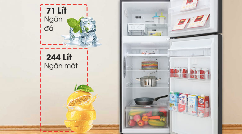 Tủ lạnh LG Inverter 315 lít GN-D315BL Tủ lạnh LG Inverter 315 lít GN-D315BL