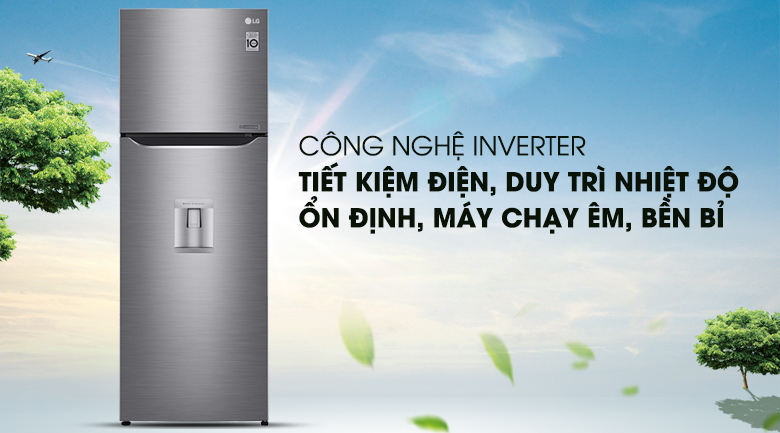 Tủ lạnh LG Inverter 315 lít GN-D315PS Tủ lạnh LG Inverter 315 lít GN-D315PS