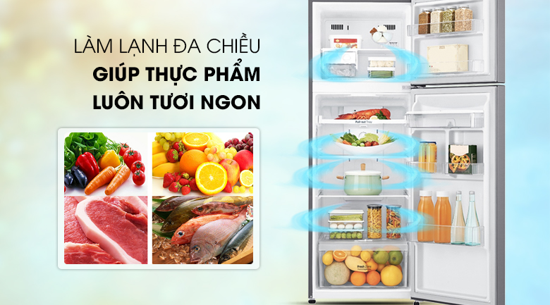 Tủ lạnh LG Inverter 315 lít GN-D315PS Tủ lạnh LG Inverter 315 lít GN-D315PS