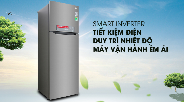 Tủ lạnh LG Inverter 315 lít GN-M315PS Tủ lạnh LG Inverter 315 lít GN-M315PS