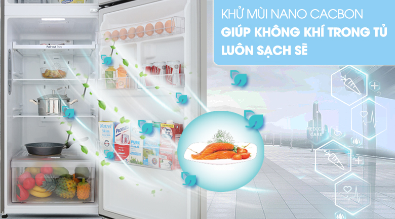 Tủ lạnh LG Inverter 315 lít GN-M315PS Tủ lạnh LG Inverter 315 lít GN-M315PS