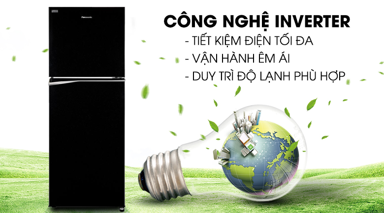Tủ lạnh Panasonic Inverter 268 lít NR-BL300PKVN Tủ lạnh Panasonic Inverter 268 lít NR-BL300PKVN