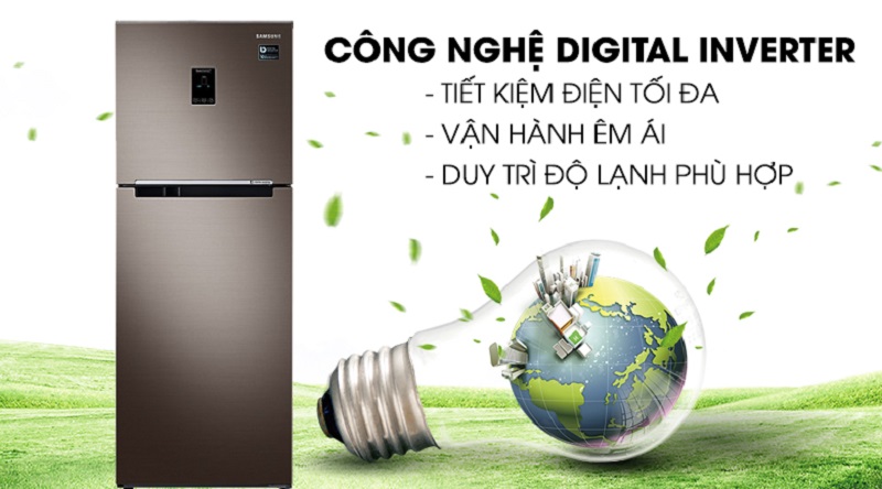 Tủ lạnh Samsung Inverter 299 lít RT29K5532DX/SV Tủ lạnh Samsung Inverter 299 lít RT29K5532DX/SV