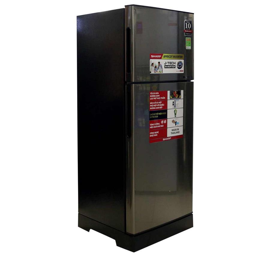 Tủ lạnh Sharp SJ-X201E-SL 196 Lít