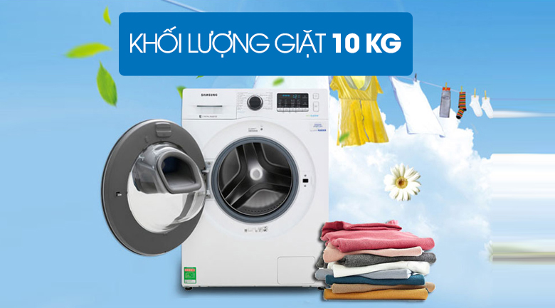 Máy giặt Samsung Inverter 10 kg WW10K54E0UW/SV Máy giặt Samsung Inverter 10 kg WW10K54E0UW/SV
