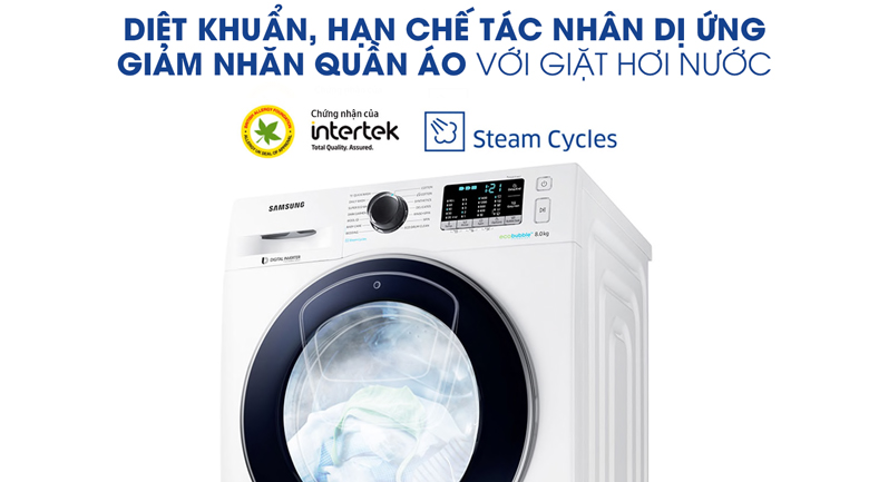 Máy giặt Samsung Inverter 10 kg WW10K54E0UW/SV Máy giặt Samsung Inverter 10 kg WW10K54E0UW/SV