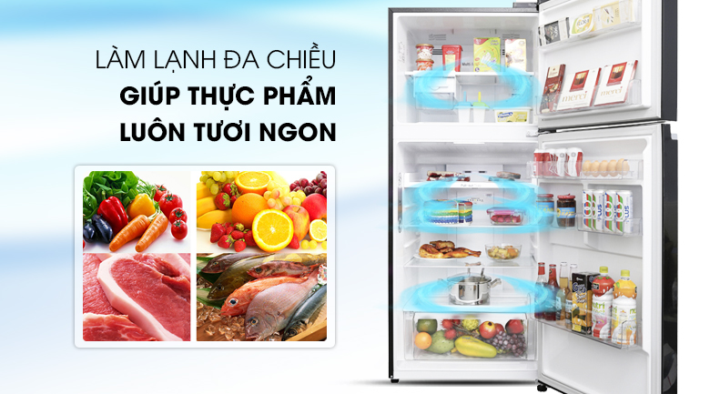 Tủ lạnh LG Inverter 393 lít GN-L422GB Tủ lạnh LG Inverter 393 lít GN-L422GB