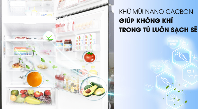 Tủ lạnh LG Inverter 393 lít GN-L422GB Tủ lạnh LG Inverter 393 lít GN-L422GB
