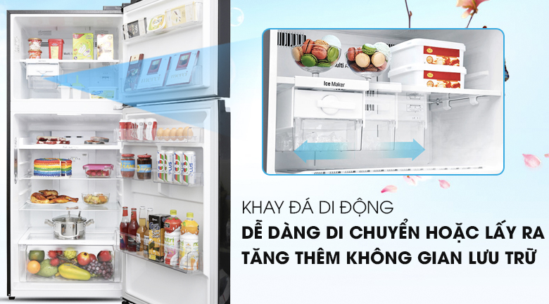 Tủ lạnh LG Inverter 393 lít GN-L422GB Tủ lạnh LG Inverter 393 lít GN-L422GB