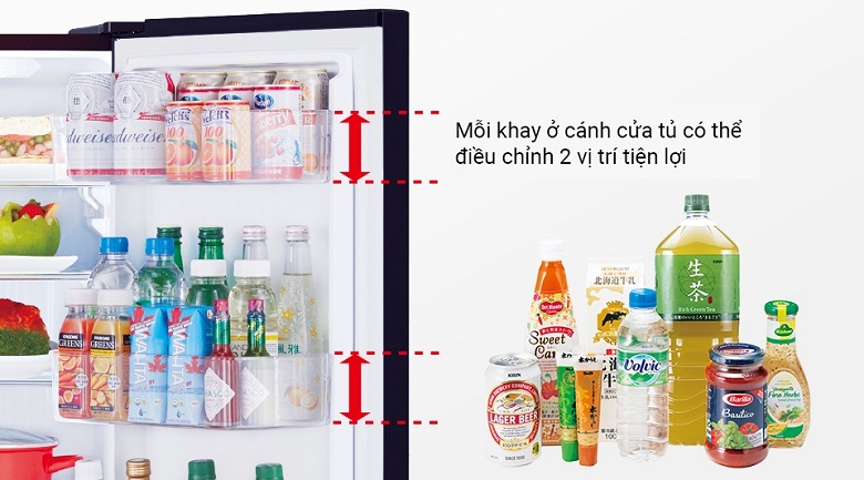 Tủ Lạnh Inverter Mitsubishi MR-CGX56EN-GBK-V 450 Lít Tủ Lạnh Inverter Mitsubishi MR-CGX56EN-GBK-V 450 Lít