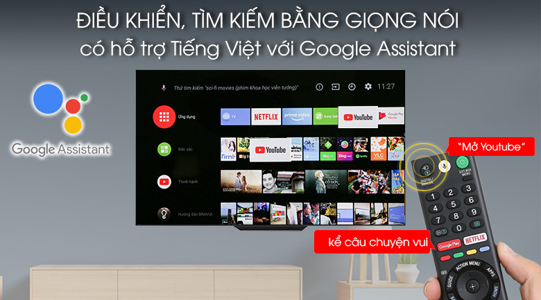Android Tivi OLED Sony 4K 65 inch KD-65A8F Android Tivi OLED Sony 4K 65 inch KD-65A8F