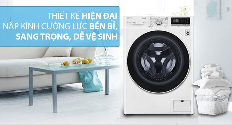 Máy giặt LG Inverter 9 kg FV1409S4W