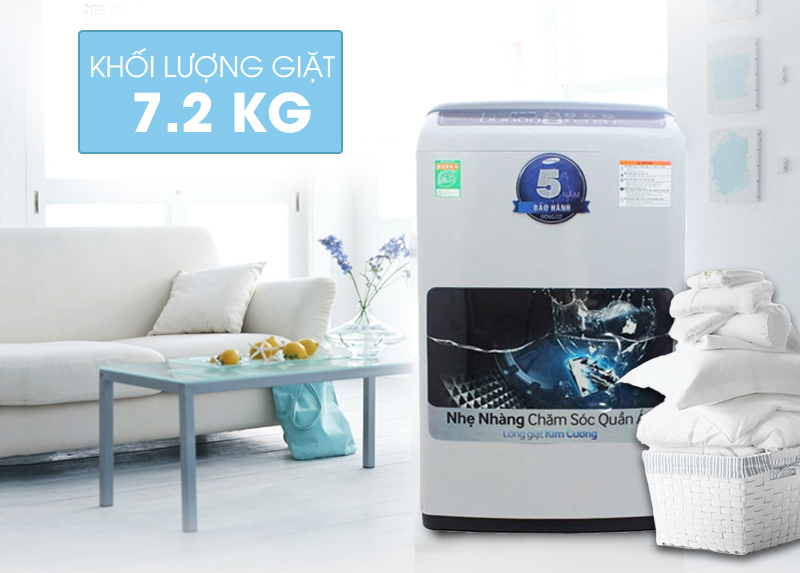 Máy giặt Samsung 7.2 kg WA72H4000SG/SV Máy giặt Samsung 7.2 kg WA72H4000SG/SV