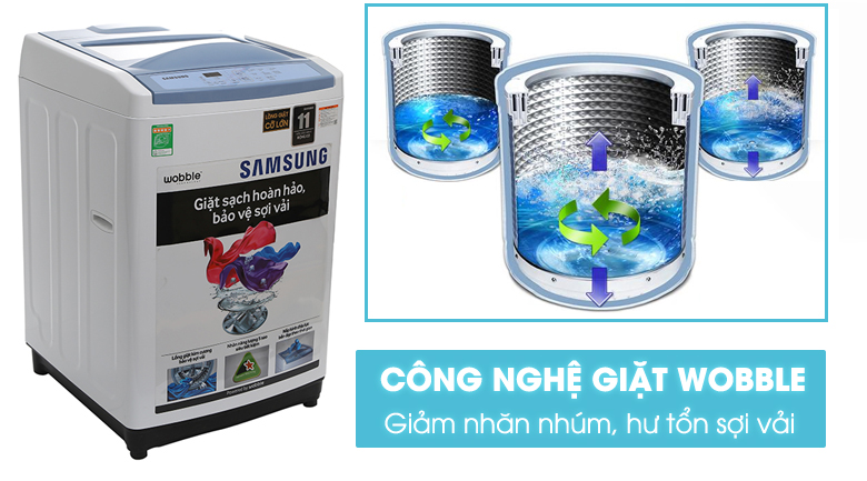 Máy giặt Samsung 9 kg WA90M5120SW/SV Máy giặt Samsung 9 kg WA90M5120SW/SV