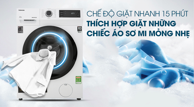 Máy giặt Toshiba Inverter 8.5 Kg TW-BH95S2V WK Máy giặt Toshiba Inverter 8.5 Kg TW-BH95S2V WK