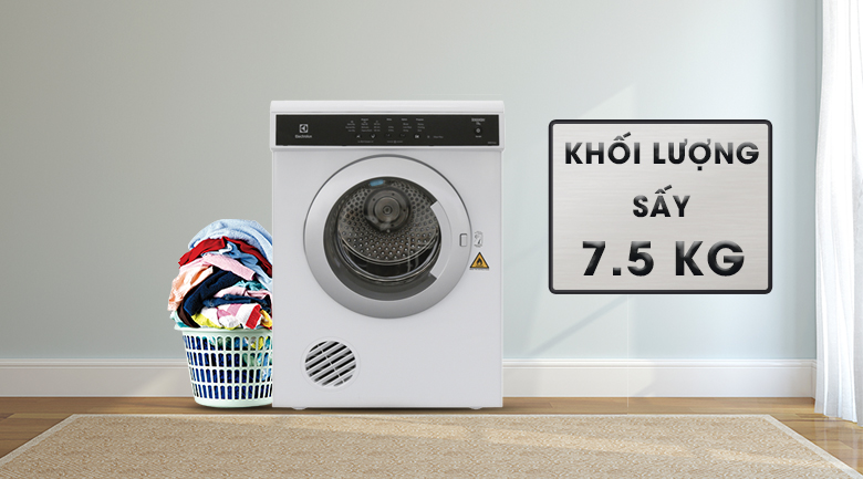 Máy sấy Electrolux 7.5 kg EDS7552 Máy sấy Electrolux 7.5 kg EDS7552