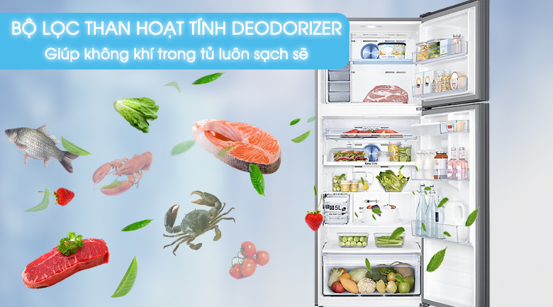 Tủ lạnh Samsung Inverter 451 lít RT46K6836SL/SV Tủ lạnh Samsung Inverter 451 lít RT46K6836SL/SV