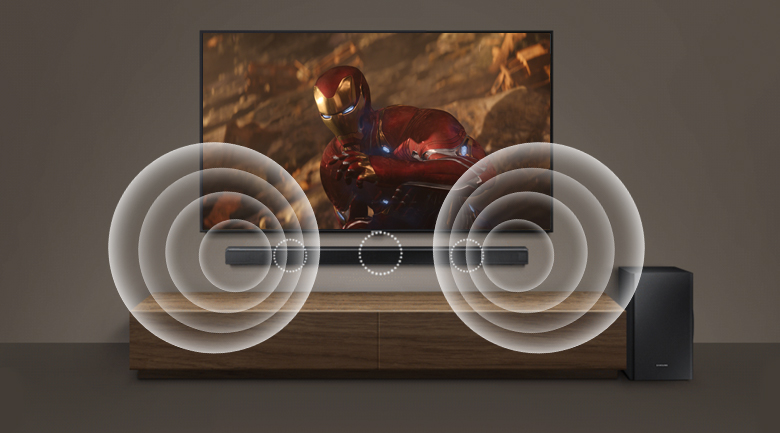 Loa thanh soundbar Samsung 3.1 HW-R650 340W Loa thanh soundbar Samsung 3.1 HW-R650 340W