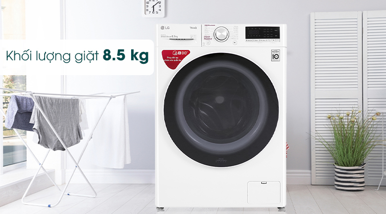 Máy giặt LG Inverter 8.5 kg FV1408S4W Máy giặt LG Inverter 8.5 kg FV1408S4W