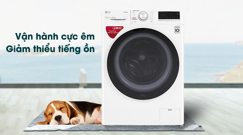 Máy giặt LG Inverter 8.5 kg FV1408S4W Máy giặt LG Inverter 8.5 kg FV1408S4W