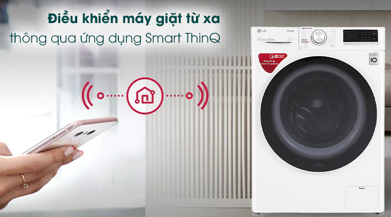 Máy giặt LG Inverter 8.5 kg FV1408S4W Máy giặt LG Inverter 8.5 kg FV1408S4W