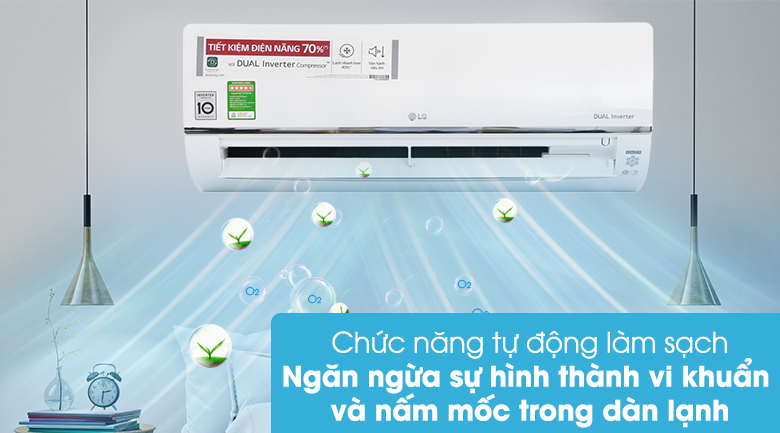 Máy lạnh LG Wifi Inverter 1 HP V10API