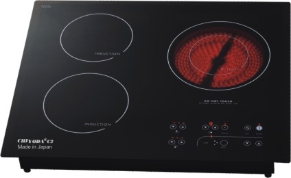 BẾP BA TỪ KẾT HỢP HỒNG NGOẠI CHIYODA C2 BẾP BA TỪ KẾT HỢP HỒNG NGOẠI CHIYODA C2