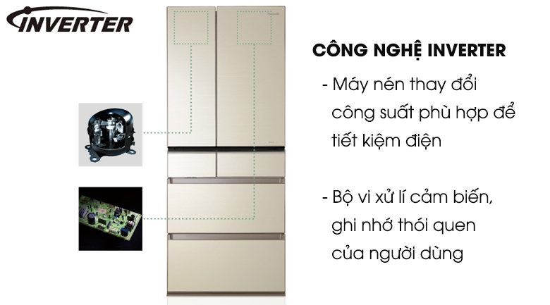 Tủ lạnh Panasonic Inverter 588 lít NR-F610GT-N2 Tủ lạnh Panasonic Inverter 588 lít NR-F610GT-N2