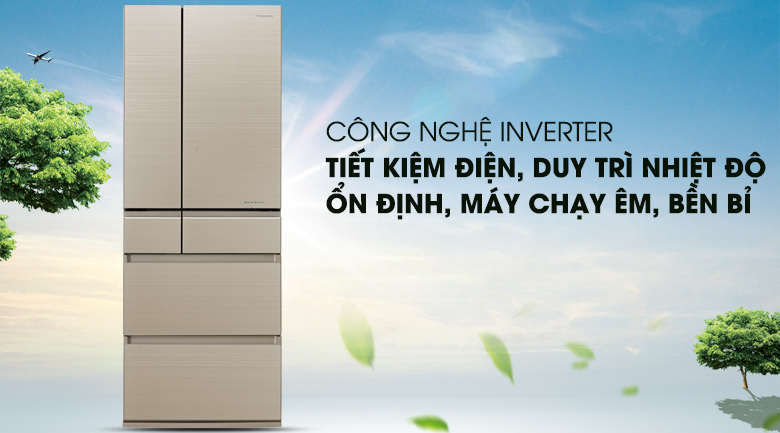 Tủ lạnh Panasonic Inverter 589 lít NR-F603GT-N2 Tủ lạnh Panasonic Inverter 589 lít NR-F603GT-N2